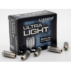 LIB AMMO ULTRA LIGHT CIVIL 9MM+P 50GR 20/10