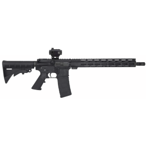 One Horse OH-15, 5.56 NATO, 16 Barrel, 1-30rd Magazine, Mid-Length Gas, Rifle w/ CTS-25 Red Dot