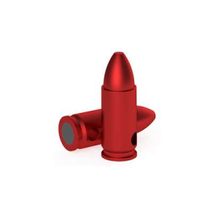 Birchwood Casey BC-DCTR-9MM Duracap Training Rounds 9mm Aluminum 6PK