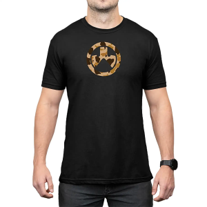 Magpul MAG1527-001-2XL Raider Camo Icon CVC Black Cotton/Polyester Short Sleeve 2XL