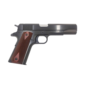 Colt 1911 Government 45acp 5 Barrel 1 7rd Magazine No SightsRollmarks Black w Wood Grips Pistol