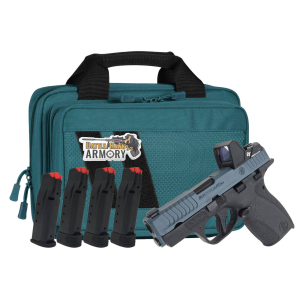 Smith  Wesson Bodyguard 20 380acp 275 Barrel Thumb Safety Blue  Black Pistol w 4 Magazines Savior Bag Optic Cut  CT Rad Green Dot