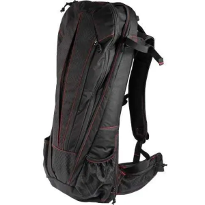 GREY GHOST GEAR APPARITION BAG BLK/BLK DIAMOND W/RED STITCH