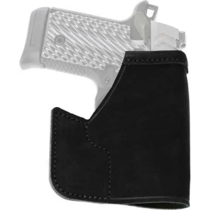 Galco PRO836B Pocket Protector Black Leather Ruger LCP II Right Hand