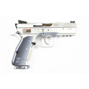CZ Shadow II Compact 9mm 15rd 4 Barrel Industrial Series Silver Pistol