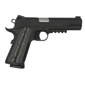 Colt Mfg O1080RGCCU Government Combat Unit w/Rail 45 ACP 5 8+1 Black PVD Black PVD Stainless Steel Black G10 Checkered w/Scallop Grip