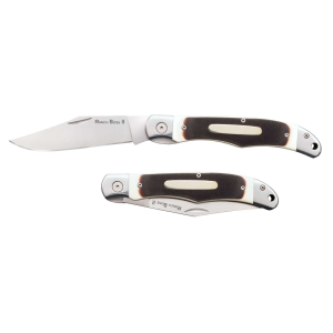 Cold Steel CS-20NPM1 Ranch Boss II 4 Folding Clip Point Plain SK5 Blade Faux Sawed Bone Handle