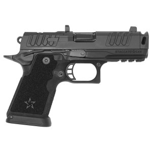 Staccato HD C4X Preferred 9mm 315rd Mags 4 DLC Comp Barrel Trijicon Night Sights Optic Ready Pistol