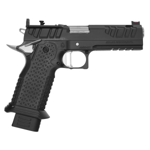 Atlas Gunworks Apollo V3 Perfect Zero 9mm 46 Ported Barrel 3 Magazines Flat Medium Silver Two Tone Finish RMRSRO Ready Pistol