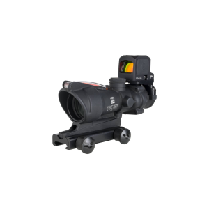 Trijicon ACOG 4x32mm, Red Chevron .223 BAC Reticle, RCR 3.25 MOA, Rifle Scope
