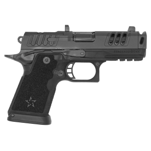 Staccato HD C4X Premium 9mm 4 DLC Comp Barrel 415rd Magazines XSeries Serrations Trijicon Night Sights Optic Ready Pistol