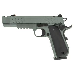Tisas USA 1911 Night Stalker 9MM 4.25 Bull Barrel Gray/Black Cerakote Rail 10rd Pistol