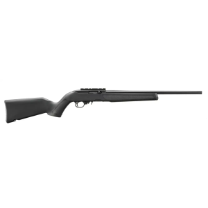 RUGER 1022 22LR RIFLE 185 BLUEDBLACK SYNTHETIC BXTRIGGER RAIL INSTALLED NO SIGHT 110RD