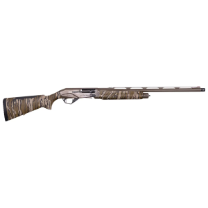 Weatherby XTB1224SMG Sorix Turkey Compact 12 Gauge Semi Auto 350 21 24 Burnt Bronze Cerakote Vent Rib Barrel  Drilled  Tapped Receiver Fixed Mossy Oak Bottomland Synthetic Stock Ambidextrous