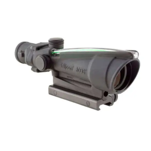 Trijicon 100144 ACOG  3.5x 35mm Obj 28.90 ft @ 100 yds FOV Matte Black Finish Dual Illuminated Green Chevron 308 BAC