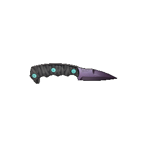 HALF FACE BLADES HUMINT COSMIC 3 BLADE, 8OA, CPM S45VN STEEL, MICARTA GRIP