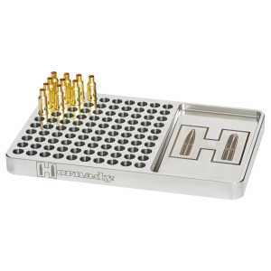 Hornady 480044 Reloading Block Red Aluminum Capacity 100rd Rifle Firearm