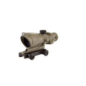 Trijicon ACOG 4x32mm, Green Chevron .223/5.56 BDC Reticle, FDE, Rifle Scope