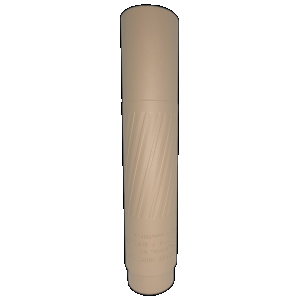 Thunder Beast Arms Co Ultra 7 Gen 2 w/ CB Mount, .30cal, FDE, Suppressor