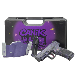 Canik METE MC9LS Signature 9mm 364 Barrel 217rd Magazines Optics Ready Midnight Drip Pistol