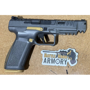 USED Canik SFx Rival 9mm 5 Barrel 118rd Magazine Optics Ready Gray Pistol Good Condition