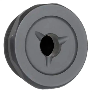 Jk Armament JK155LTEC9 LT Flash Reducer End Cap 9mm Luger Fits Aluminum Hard Anodized Black