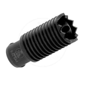 Troy Ind SBRACLM05BT00 Claymore 223 Rem,5.56x45mm NATO Muzzle Brake 1/2-28 tpi Black Steel