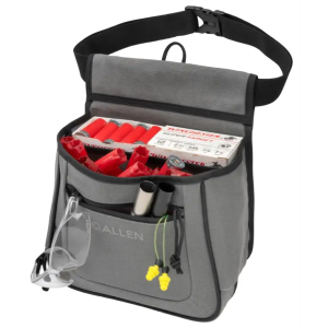 ALLEN 8409 RIVAL DBL COMPRTMNT SHELL BAG GRY