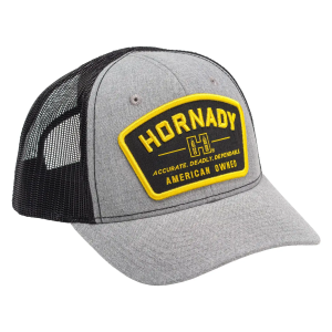 Hornady 99236 Hornady Cap Gray/Black Structured