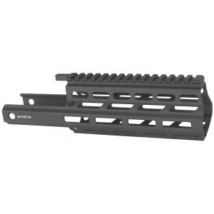 Kinetic Development Group STR5-MK2-020 SRX6 MK2 Stribog Rail Extension Black Aluminum Compatible w/ Stribog SP9 Models w/ MLOK Receivers