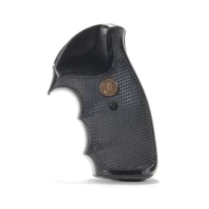 Pachmayr 03175 Gripper Pistol Grip Ruger Security Six Black Rubber