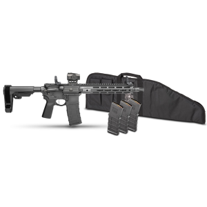 Springfield Saint Victor 556 NATO Pistol 4x30rd 115 Barrel Gear Pac Viridian VENTA SBA3 Brace Black