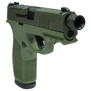 Sig P365 XMACRO 9MM Pistol XSeries Slide 2 17rd 2Tone Green TB