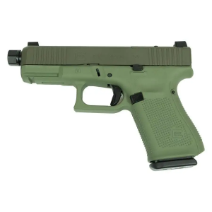 GLOCK 19 V 9MM FXD 55 COMM 15RD ODG Threaded Barrel Cerakote