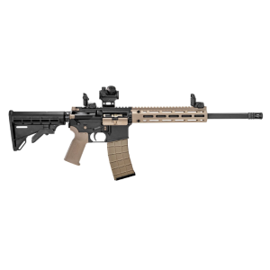 Tippmann Arms M4-22 Pro TS20 .22LR 25rd 16 Barrel Red Dot Sight FDE Rifle
