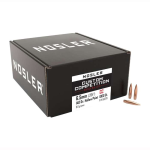 CUSTOM COMPETITION 6.5MM (0.264'') HOLLOW POINT BOAT TAIL BULLETS