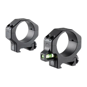 RPM Precision 34mm Medium (1.00'') Scope Rings with Co-Linear Bubble Level