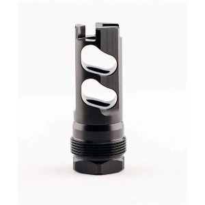 DPB Muzzle Brake 0.375 5/8-24 Threads Square Shoulder Black