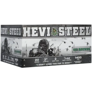 HEVISTEEL 20GA 3IN 78OZ 2 AMMO 100 PACK
