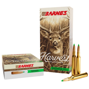Barnes Bullets 32475  Harvest 6mmARC 100gr Sierra Tipped GameKing 20 Per Box/10 Case