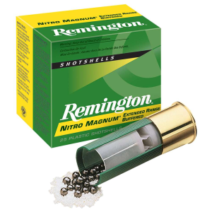 Remington Ammunition NM124 Nitro Mag 12 Gauge 3 1 5/8 oz 4 Shot 25 Bx/ 10 Cs