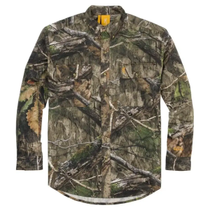 Browning WASATCH-CB Button-Front 2 Pocket Shirt Mossy Oak DNA XL