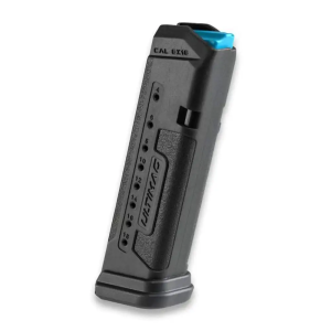 FAB 9x19mm 18 Round Polymer Magazine For Glock G17 Handguns - Black