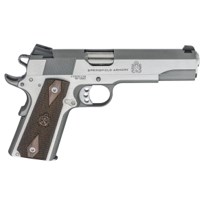 Springfield Armory Vault Gun Garrison 1911 45 ACP 7rd 5 Match Grade Barrel Stainless Steel Pistol