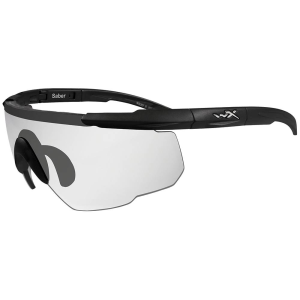 Wiley X Eyewear 303 Saber Advanced Safety Glasses Matte Black/Clear