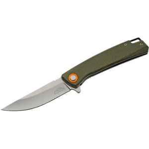 SZCO RUC 4 GREEN MICARTA FOLDER D2 STEEL BLADE