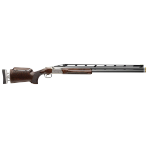 Browning 0183574002 Citori 825 Trap Max 12 Gauge 275 32 Polished Blued InvectorDS Extended Silver Nitride Steel ReceiverHigh Gloss Black Walnut Stock
