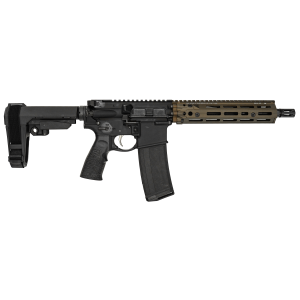Daniel Defense DD4 MK18 RIII 556 NATO 103 Barrel RIS III 95 FDE SBA3 Brace 32rd AR Pistol