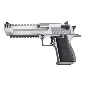 DESERT EAGLE 50AE 6 PISTOL 7RD STS Wbottom rail  MuzzleBrake BLEM