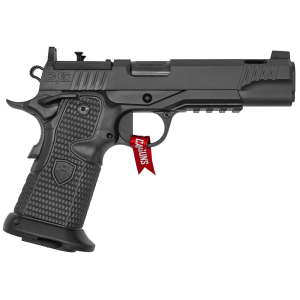 Cabot Guns Insurrection, 9mm, 5 Ported Barrel, 2-17rd Magazines, Optics Ready, Black, Extended Magwell, Pistol